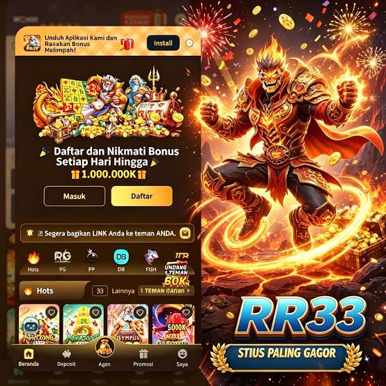 RR33 - rr33 Dowdload & Install Aplikasi Slot Asli Minimal Bet 400 Perak